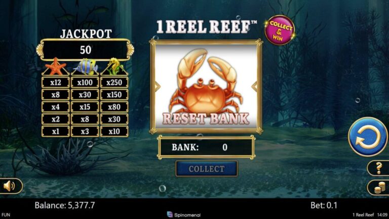 1 Reel Reef Slots
