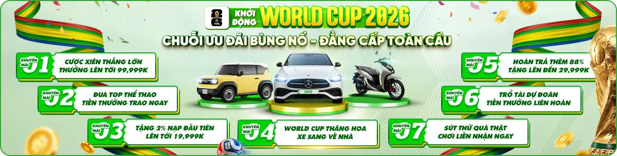 khuyến mãi khởi động fifa world cup 2026